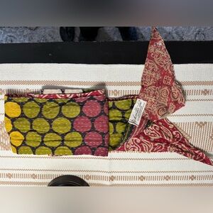 Basha head wrap from Kantha Bae. Fun pops of color on this one